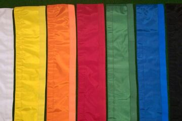 farbige Seitenwandzwischenstücke für die QUICKUPTENT ALU-HEXAGON Faltzelt Serie