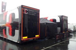 QUICKUPTENT Racetent / Rennzelt in der Boxengasse