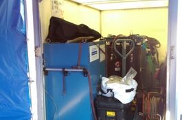 Blink in den Werkstatt-Anhänger