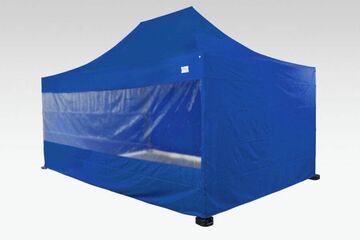 Faltzelt mit 6m Panoramawand