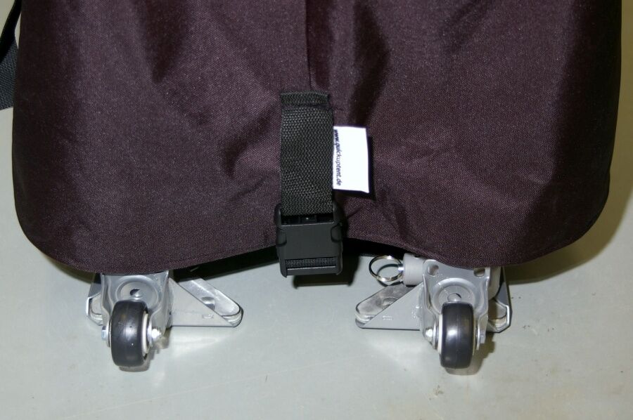 Faltzelt mit Rollen und Transprttasche